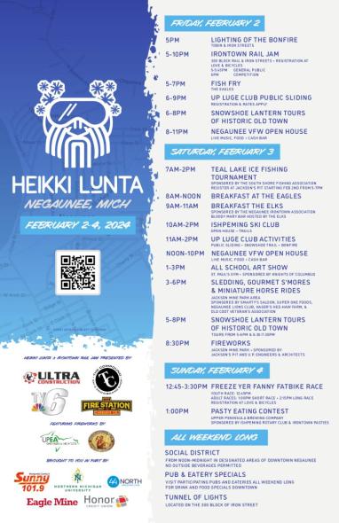 Heikki Lunta 2024 event poster