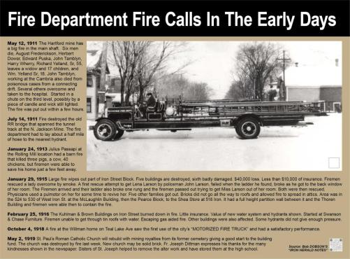 Negaunee Fire Department panel 7