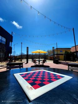 Negaunee checkers board