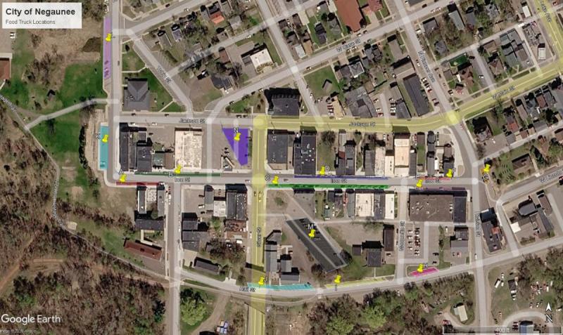 City of Negaunee Food Truck Locations