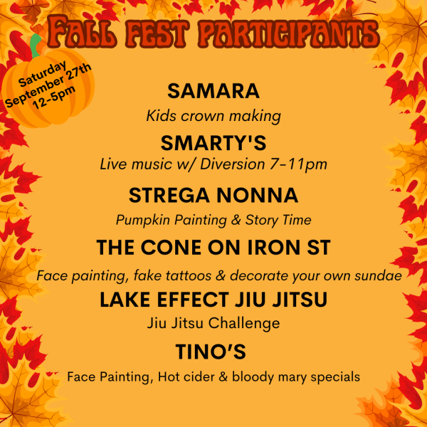 Fall Fest lineup 3