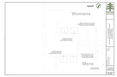 Ice arena plans bathrooms