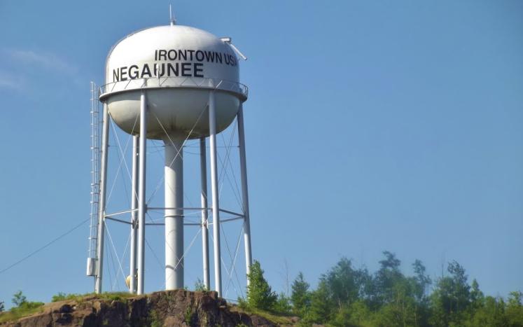 Negaunee Water Tower Irontown